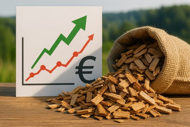 Cena zrębki drzewnej 2025 — prognozy, ceny i porady zakupowe