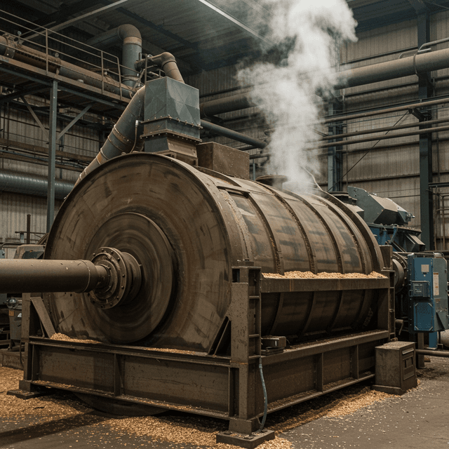 Suszarnia do trocin — rodzaje, koszty i jak wybrać do produkcji pelletu